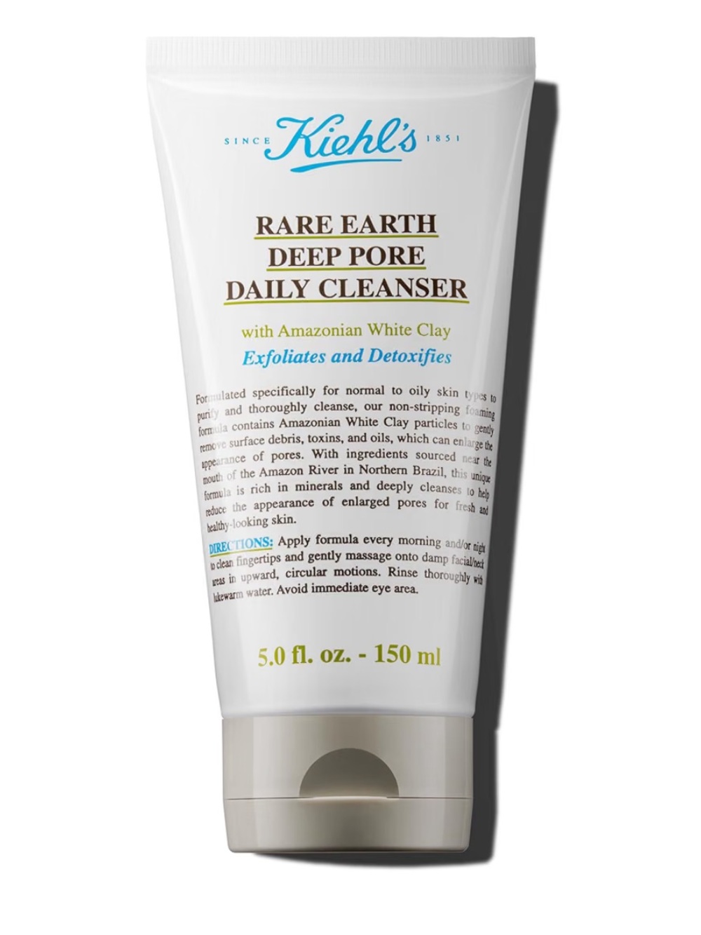 NWT Kiehl’s Rare Earth Deep Pore Daily Cleanser 150 ML